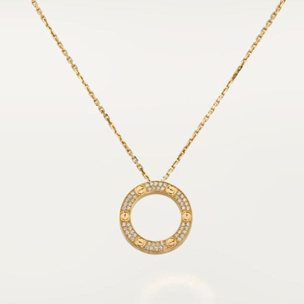 Love Paved Necklace