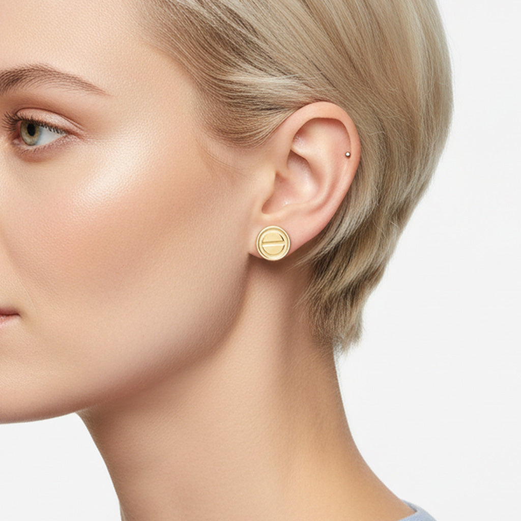 Love Stud Earrings