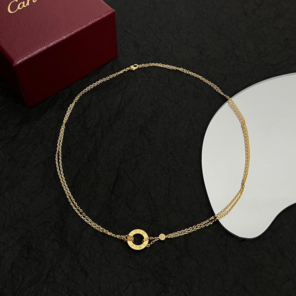 Love Two Necklace