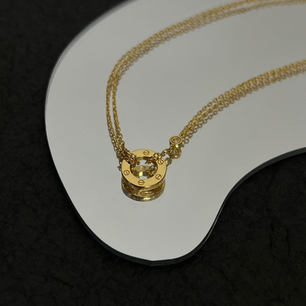 Love Two Necklace