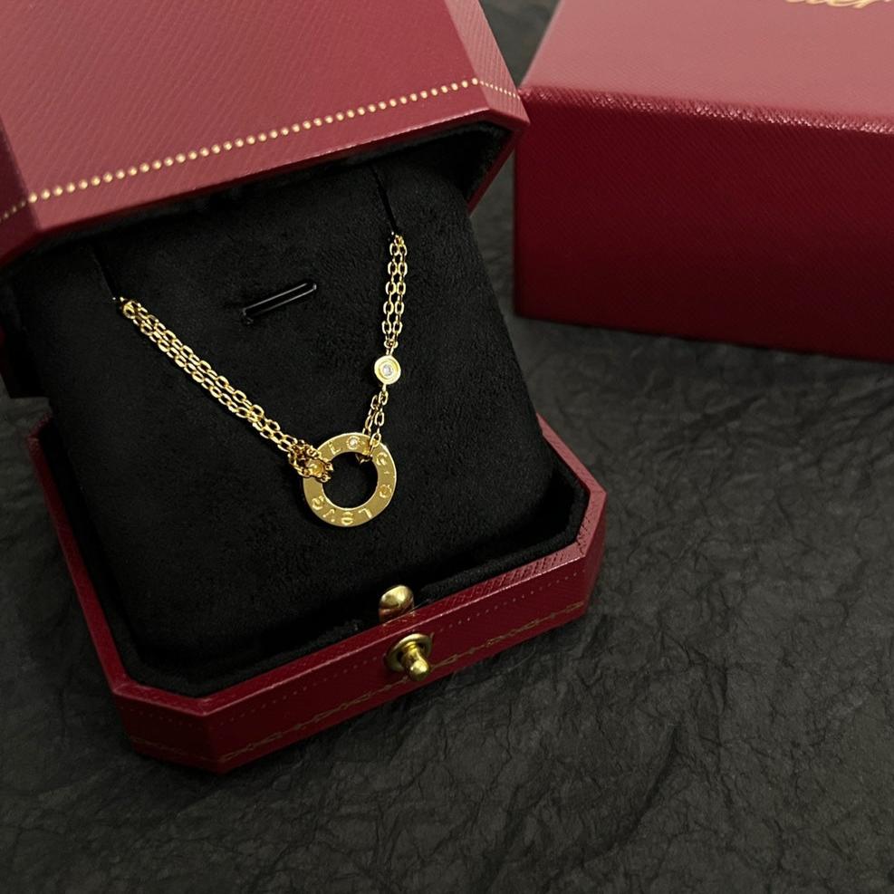 Love Two Necklace