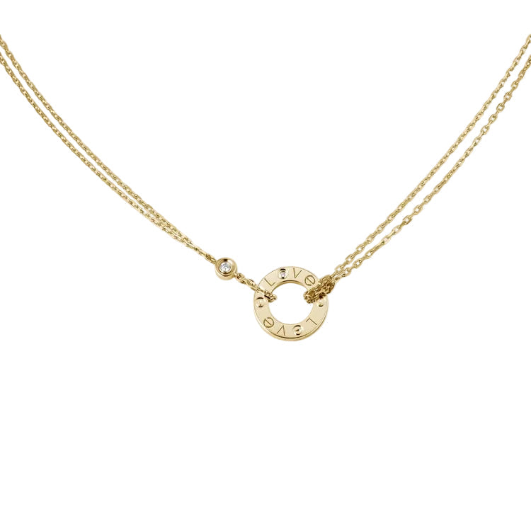Love Two Necklace