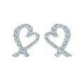 Loving Heart Pave Earrings