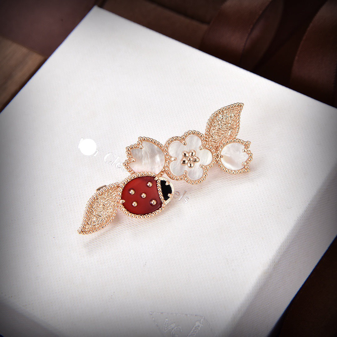 Lucky Spring Clip Brooch
