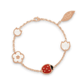 Lucky Spring Five Motifs Clover Bracelet