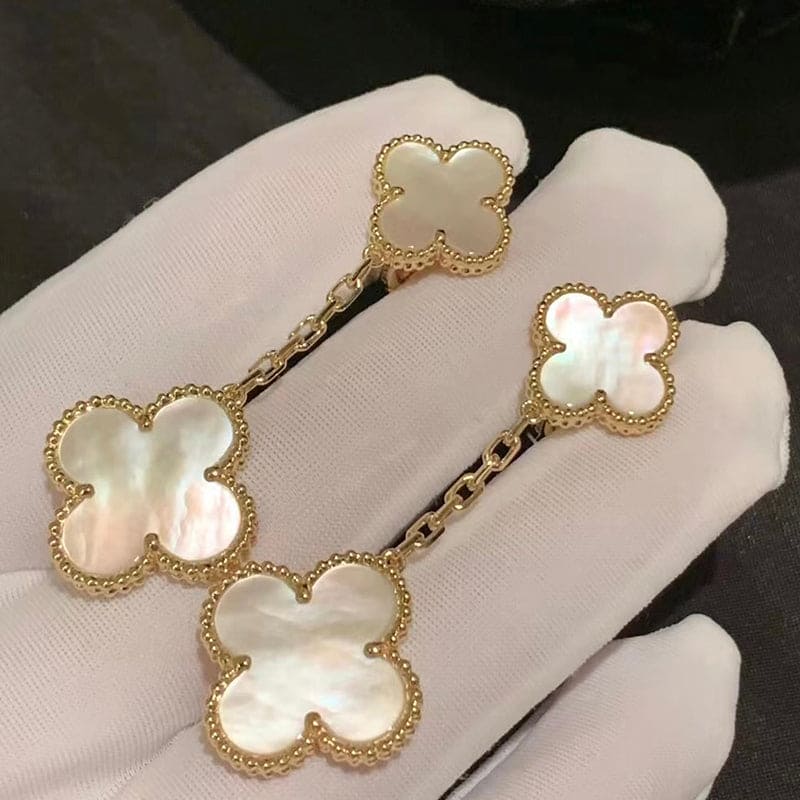 Magic Alhambra Earclips Earrings