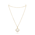 Magic Alhambra One Motif Pearl Necklace