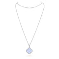Magic Alhambra Purple Necklace