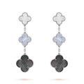 Magic Alhambra Three Motifs Earrings