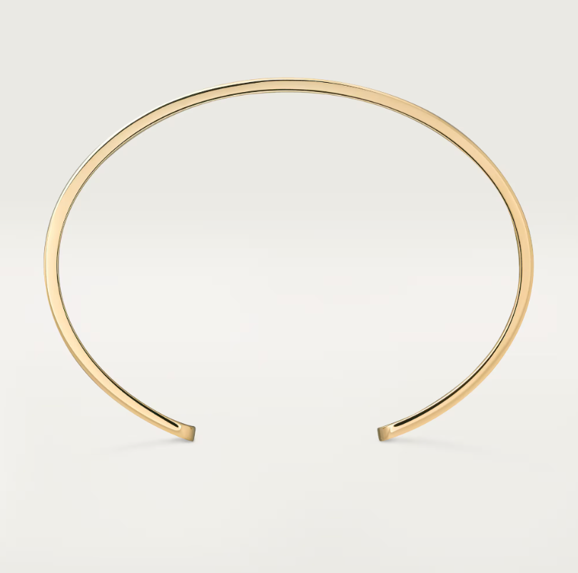 Open Cuff One Diamond Love Bracelet