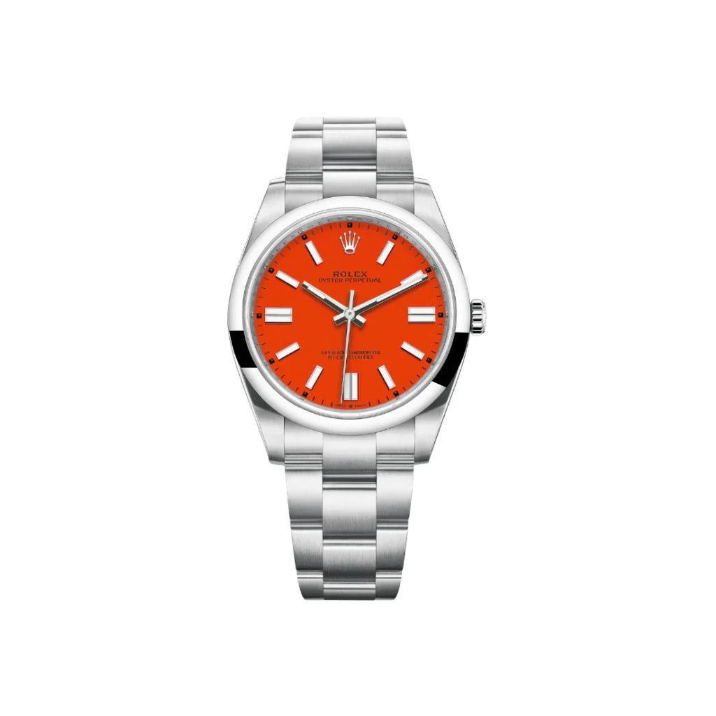 Oyster Perpetual Automatic Watch With Domed Bezel Design