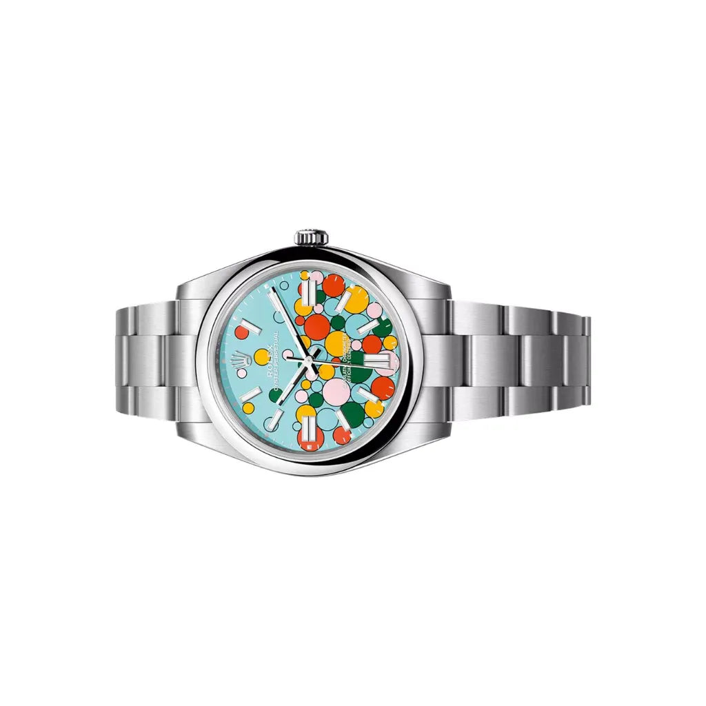 Oyster Perpetual Celebration Dial Steel Mens Watch