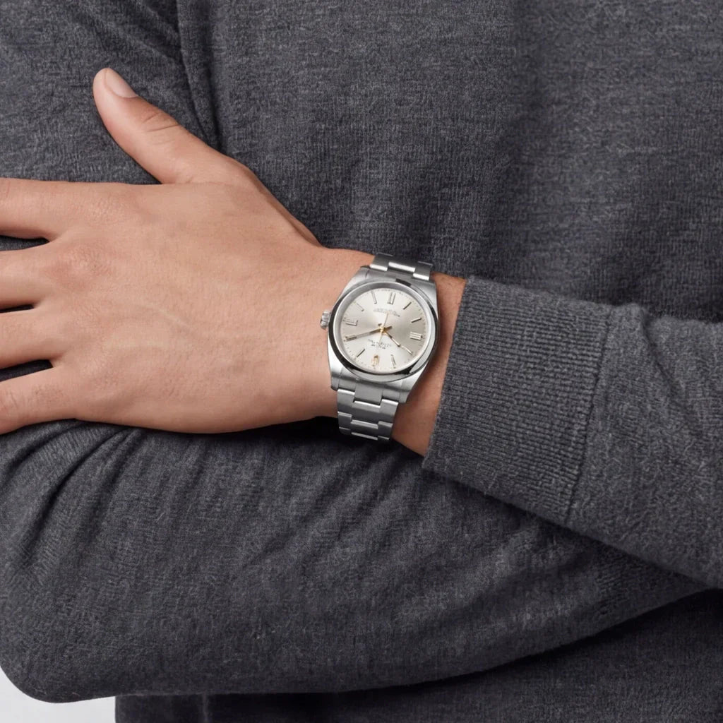 Oyster Perpetual Oystersteel Mens Watch