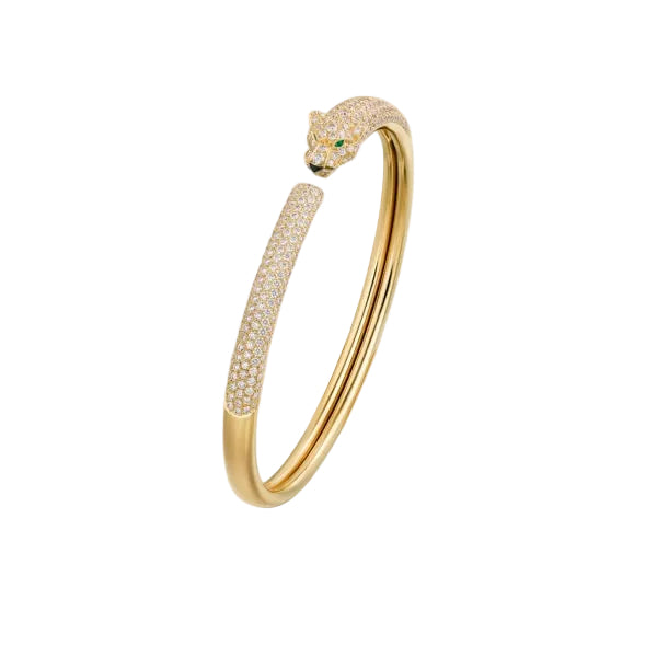 Panthère De Bracelet Sculptural Panther
