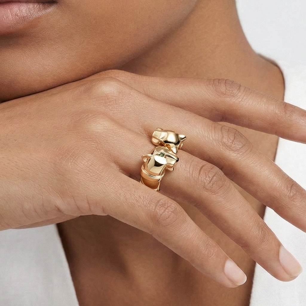 Panthère De Open Ring