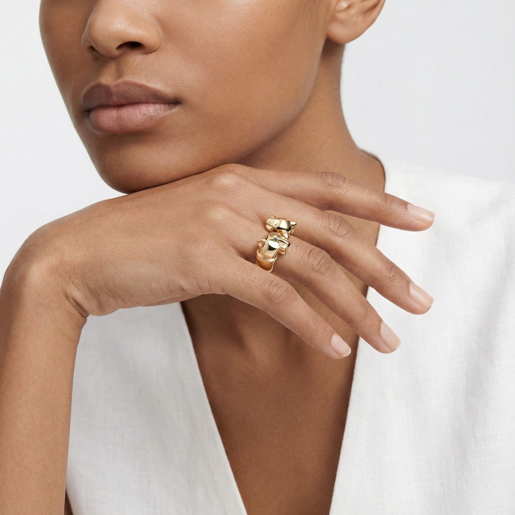 Panthère De Open Ring