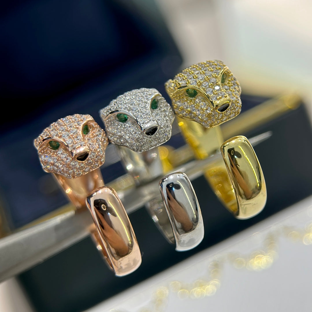 Panthère Pavé Ring