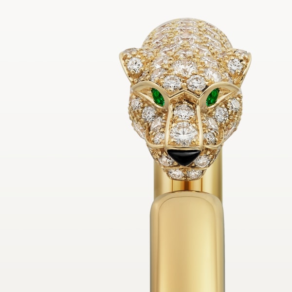 Panthère Pavé Sculptural Bracelet
