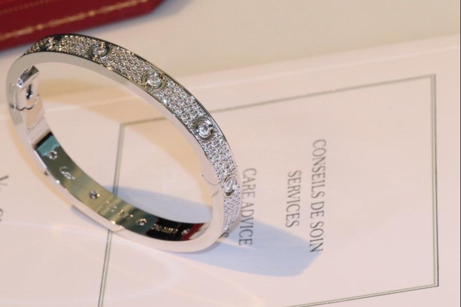 Pavéd Diamonds Love Bracelet