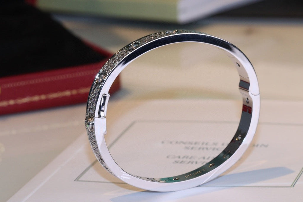 Pavéd Diamonds Love Bracelet