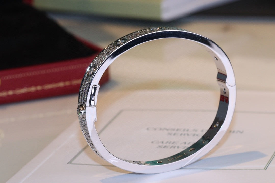 Pavéd Diamonds Love Bracelet