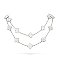 Pearl Vintage Alhambra 20 Motifs Long Necklace