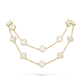 Pearl Vintage Alhambra 20 Motifs Necklace