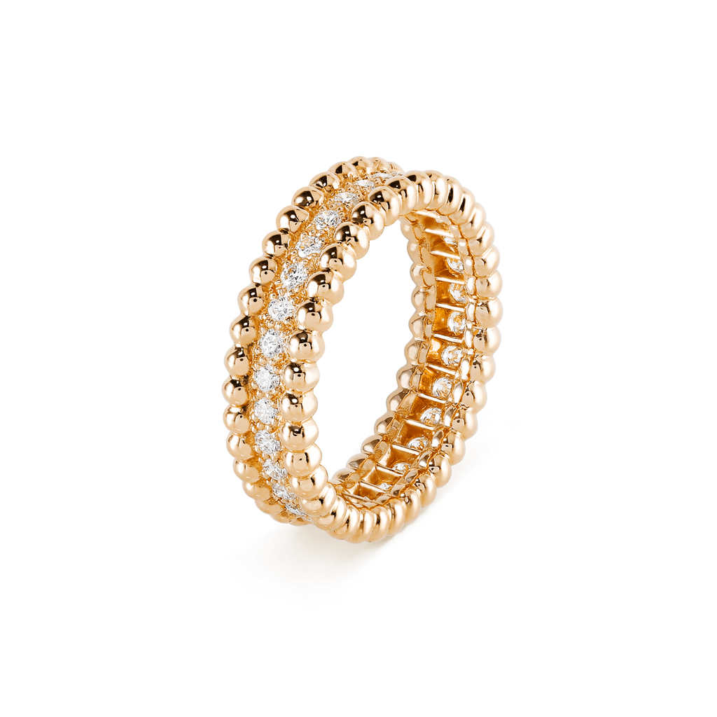 Perlée Pavé Beaded Ring