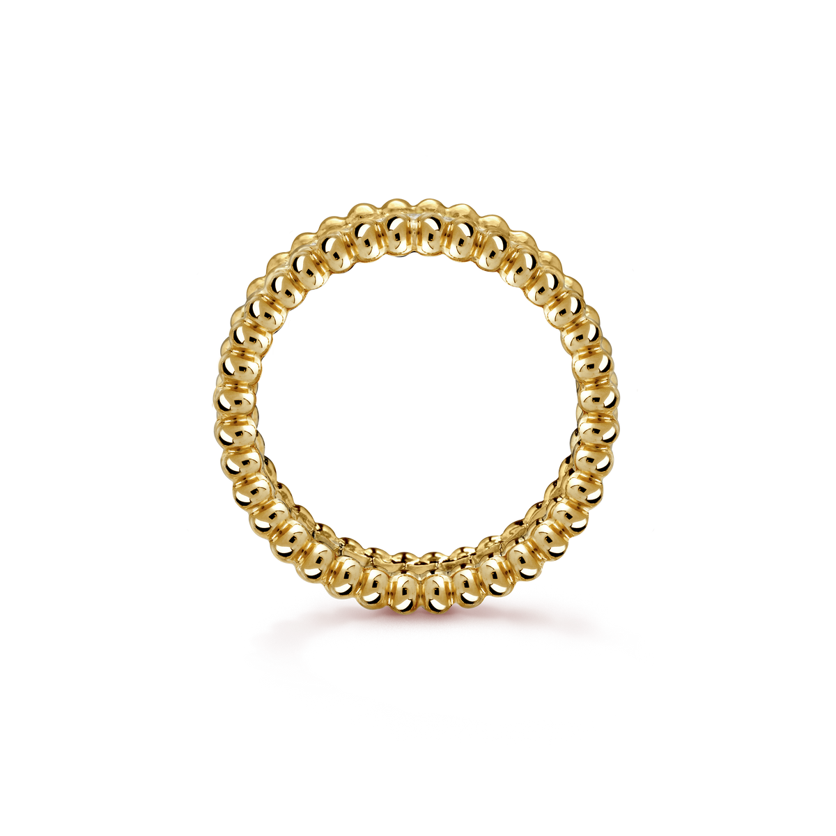 Perlée Pavé Beaded Ring