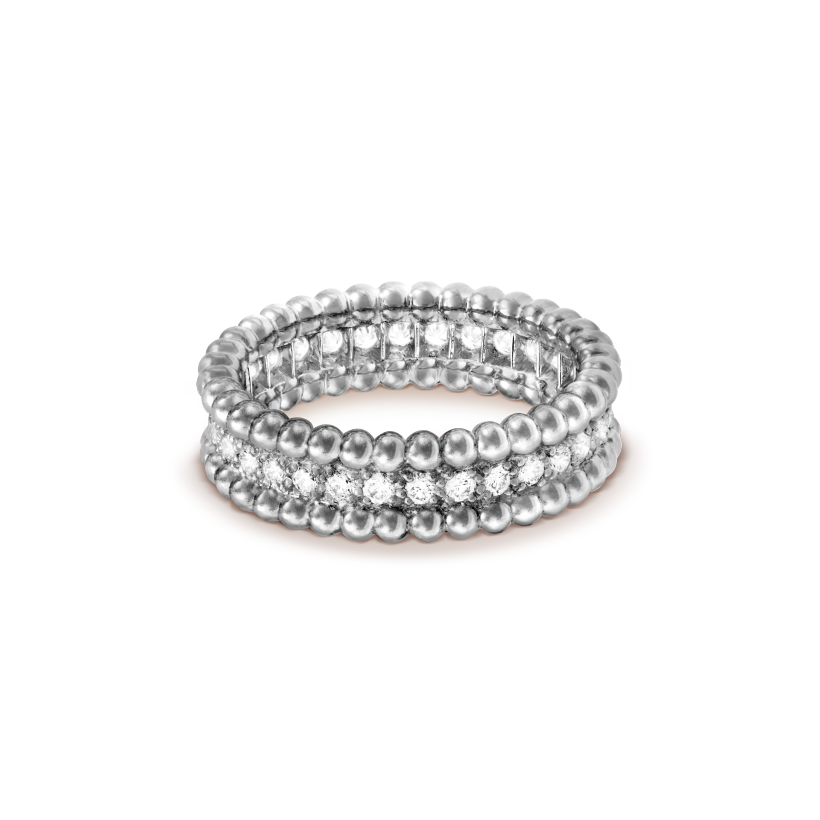 Perlée Pavé Beaded Ring