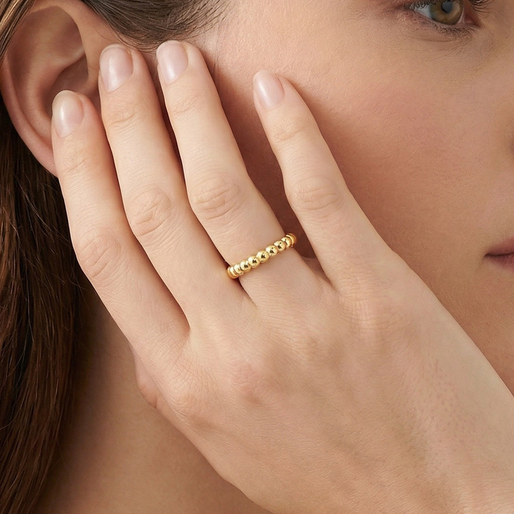 Perlée Beaded Ring