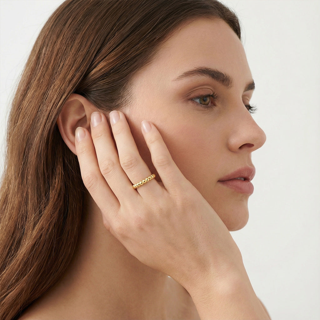 Perlée Beaded Ring