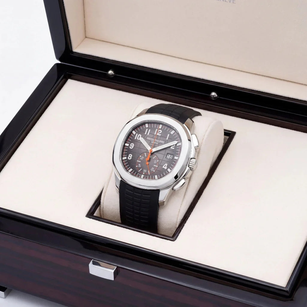 PP Black Dial Stainless Steel Watch