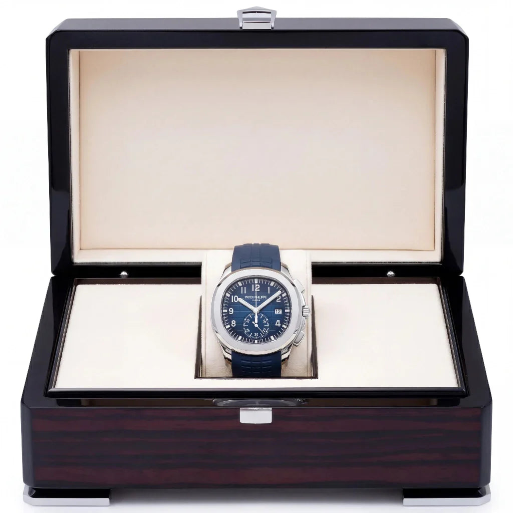 PP Blue Dial Stainless Steel Watch