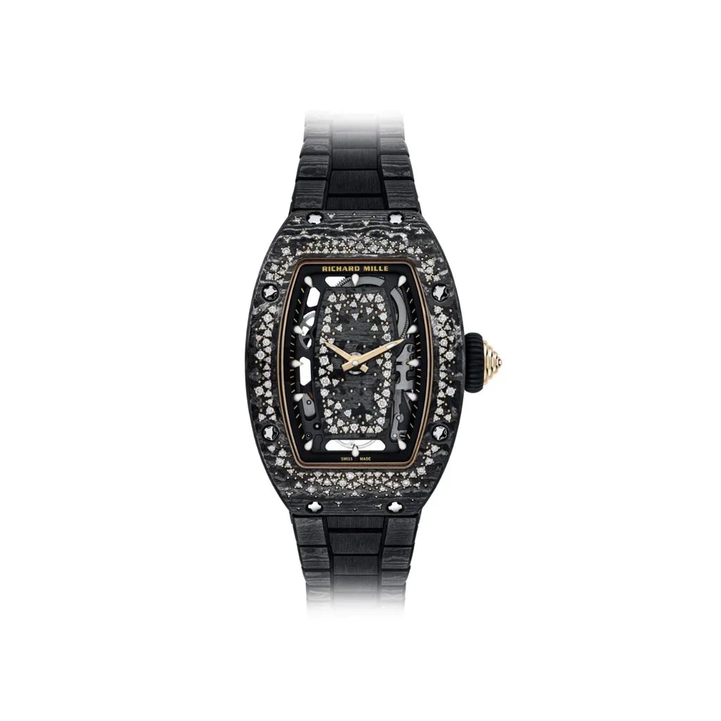 RM Black Starry Stone Set Watch