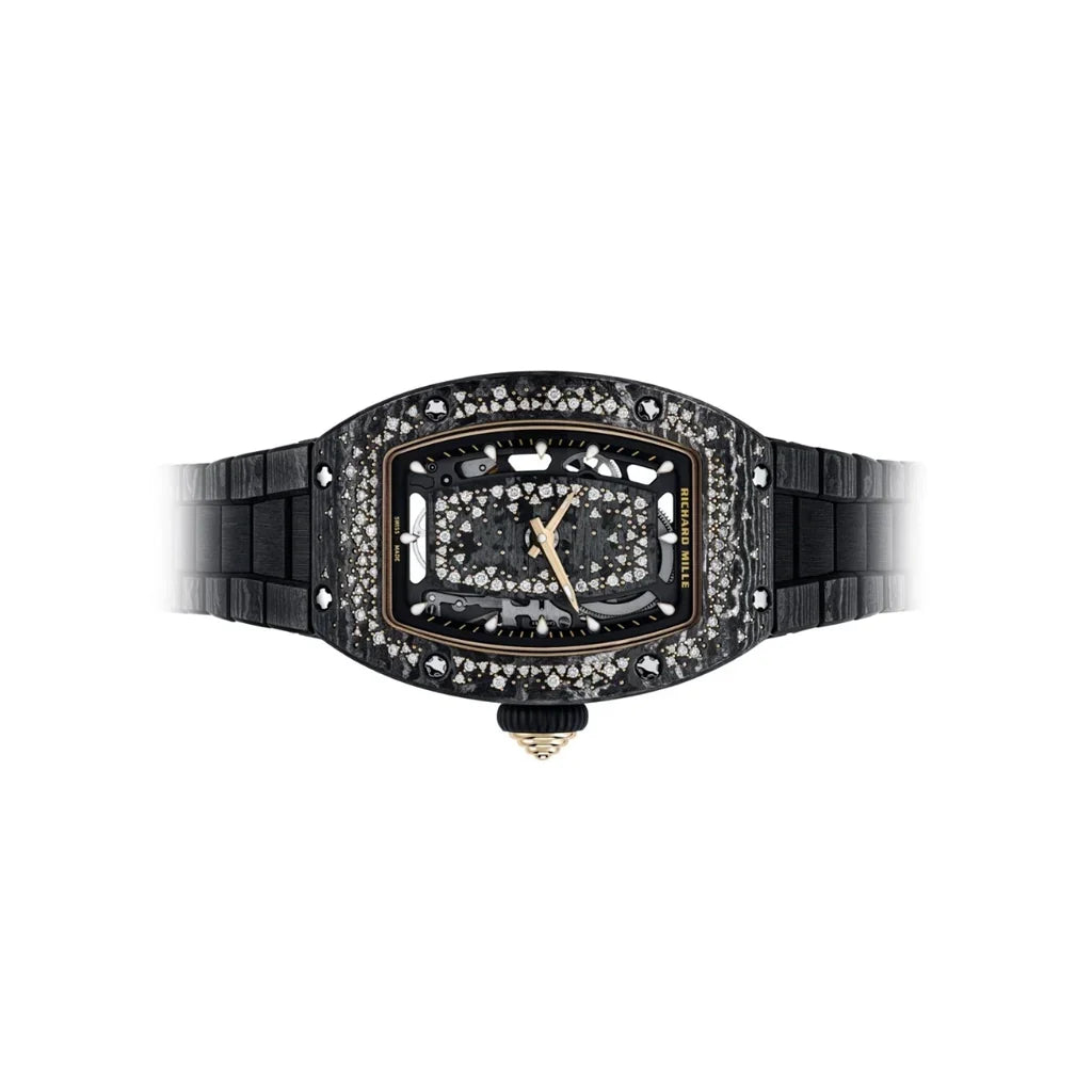 RM Black Starry Stone Set Watch