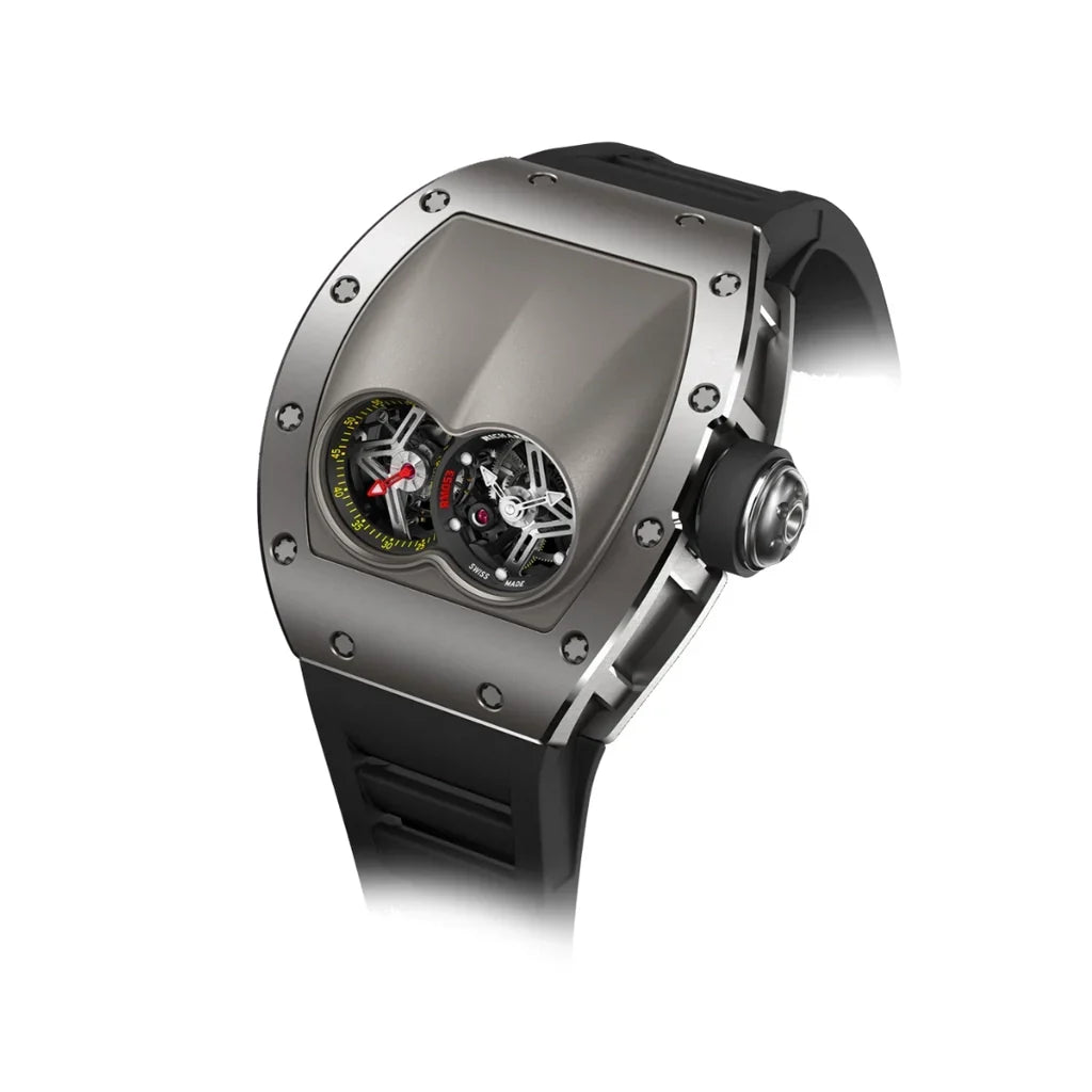 RM Grey Twin Aperture Watch