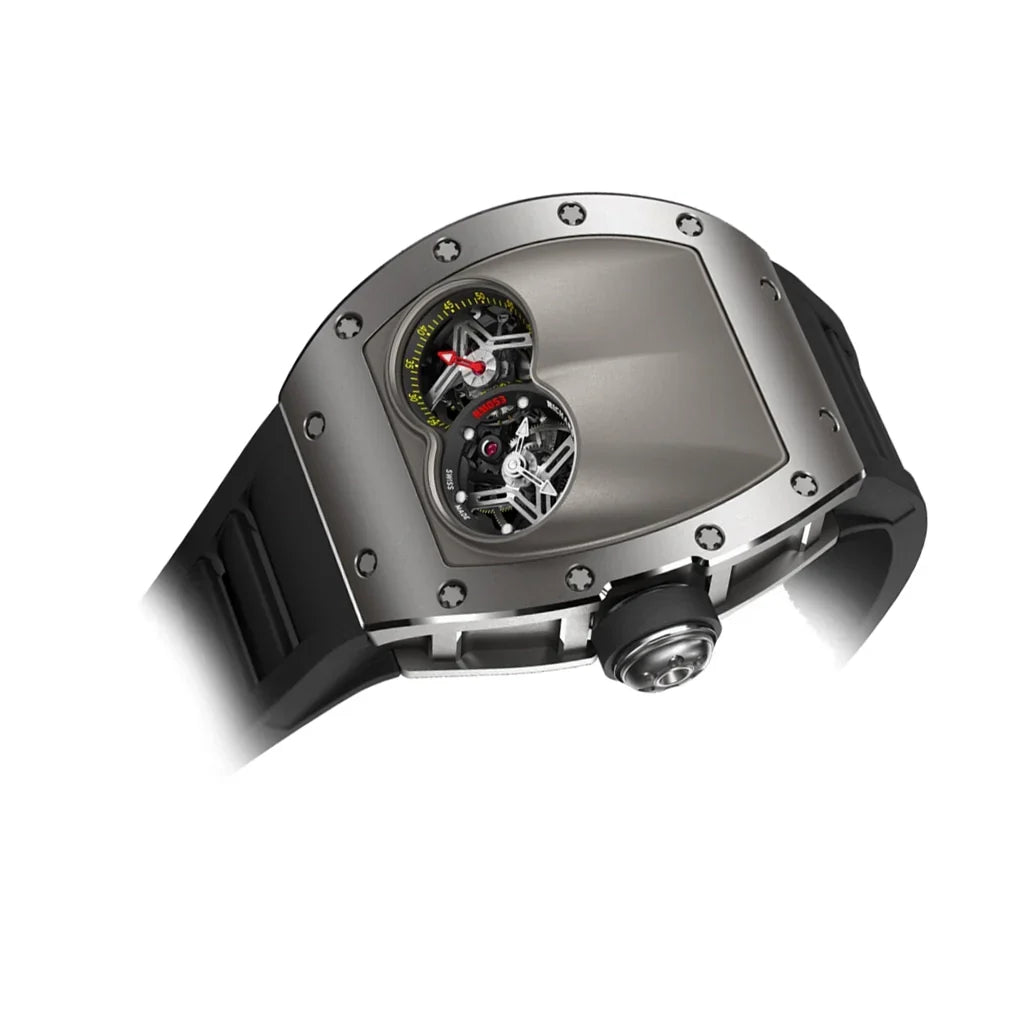 RM Grey Twin Aperture Watch