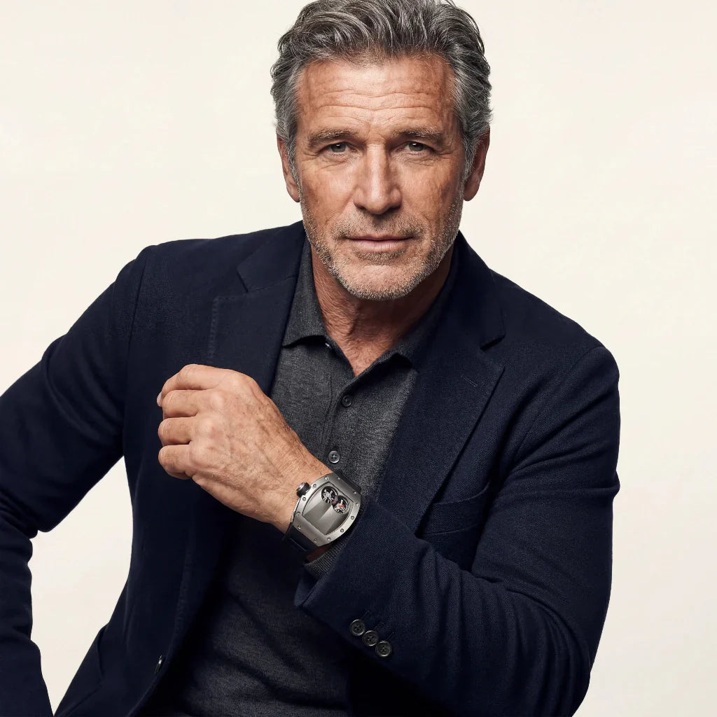 RM Grey Twin Aperture Watch