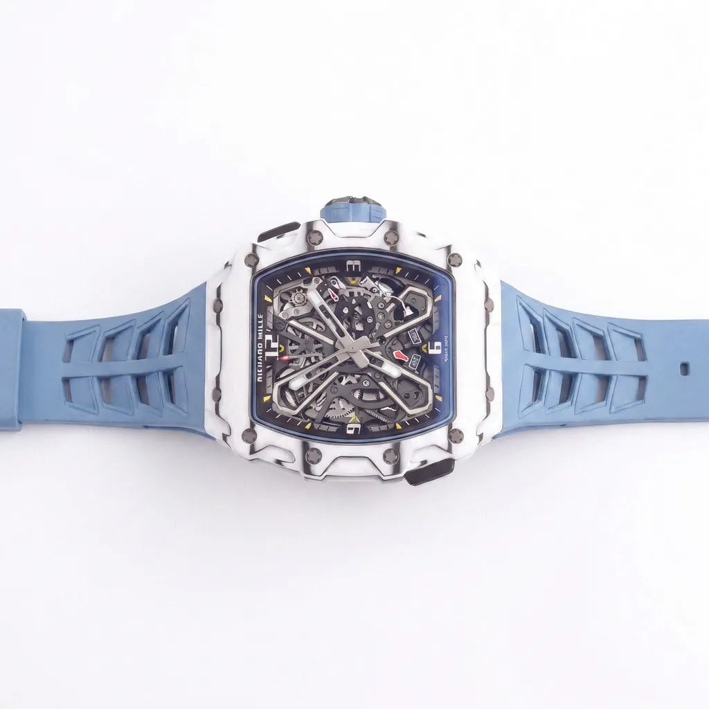 RM Rafael Nadal White Open Dial Watch