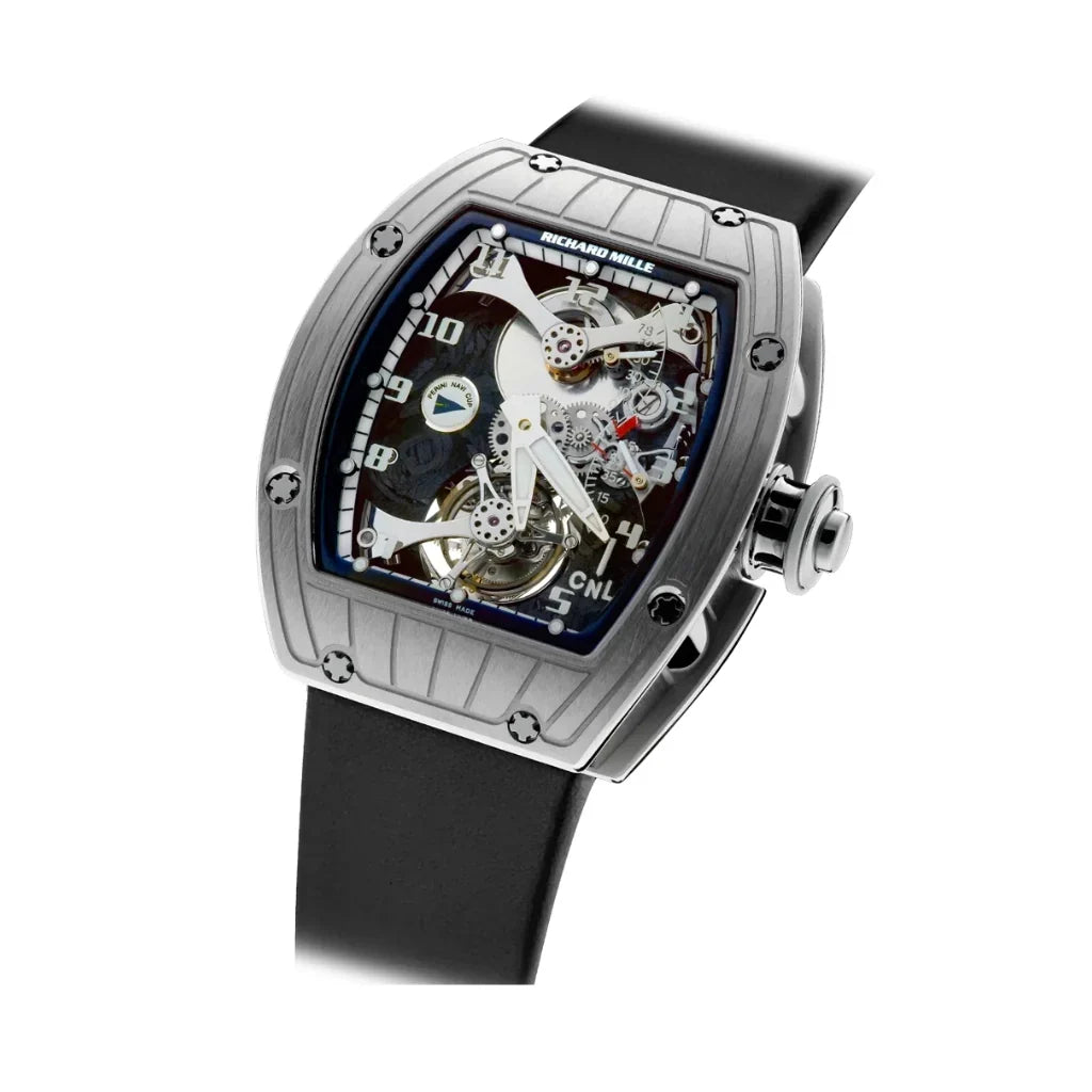 RM Silver Open Mechanism Watch