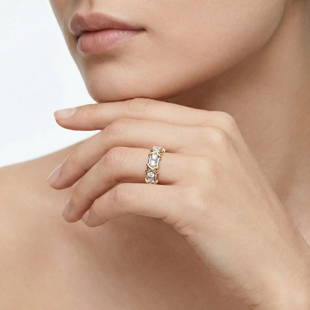 Schlumberger Eighteen Stone Ring