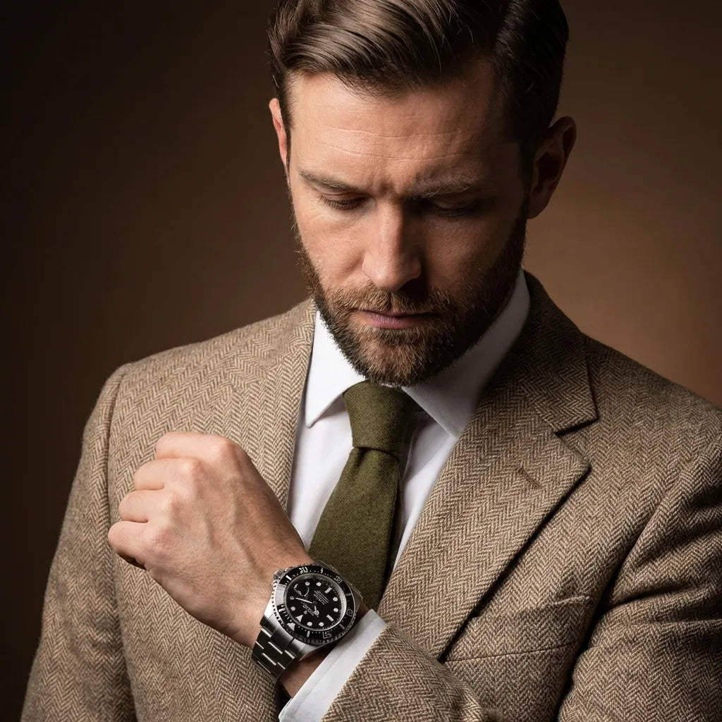 Sea-Dweller Black Dial Automatic Mens Watch