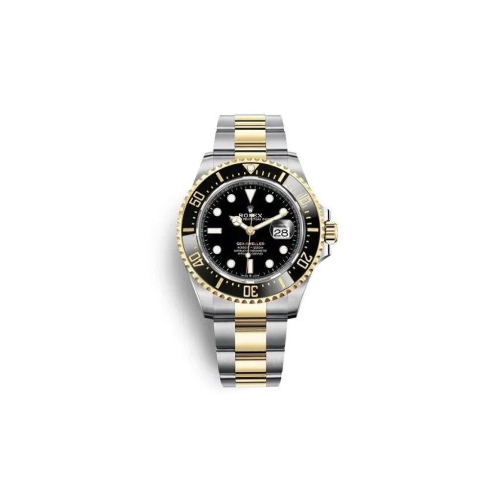 Sea-dweller Black Dial Mens Watch