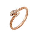 Serpenti Rose Coil Snake Bracelet