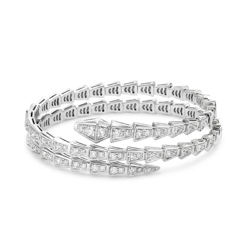 Serpenti Viper Double Row Link Bracelet