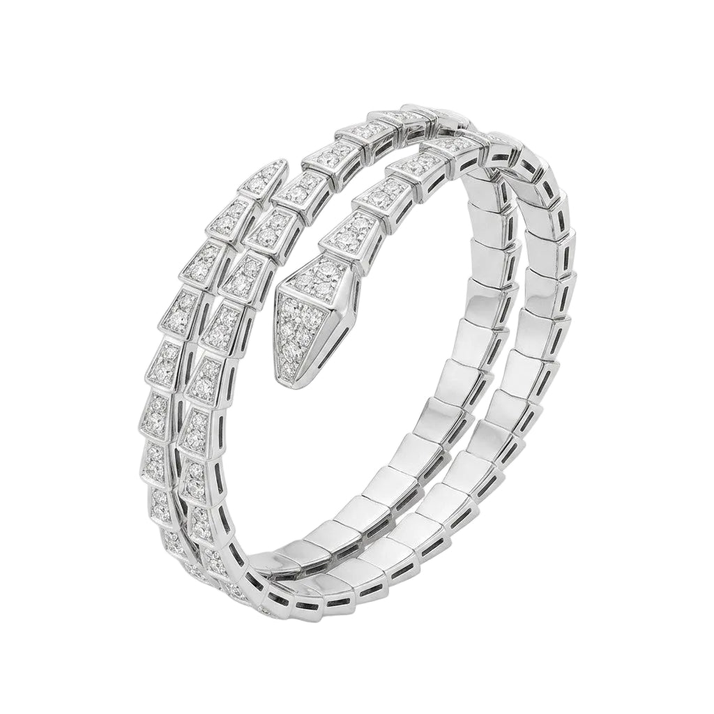 Serpenti Viper Double Row Link Bracelet