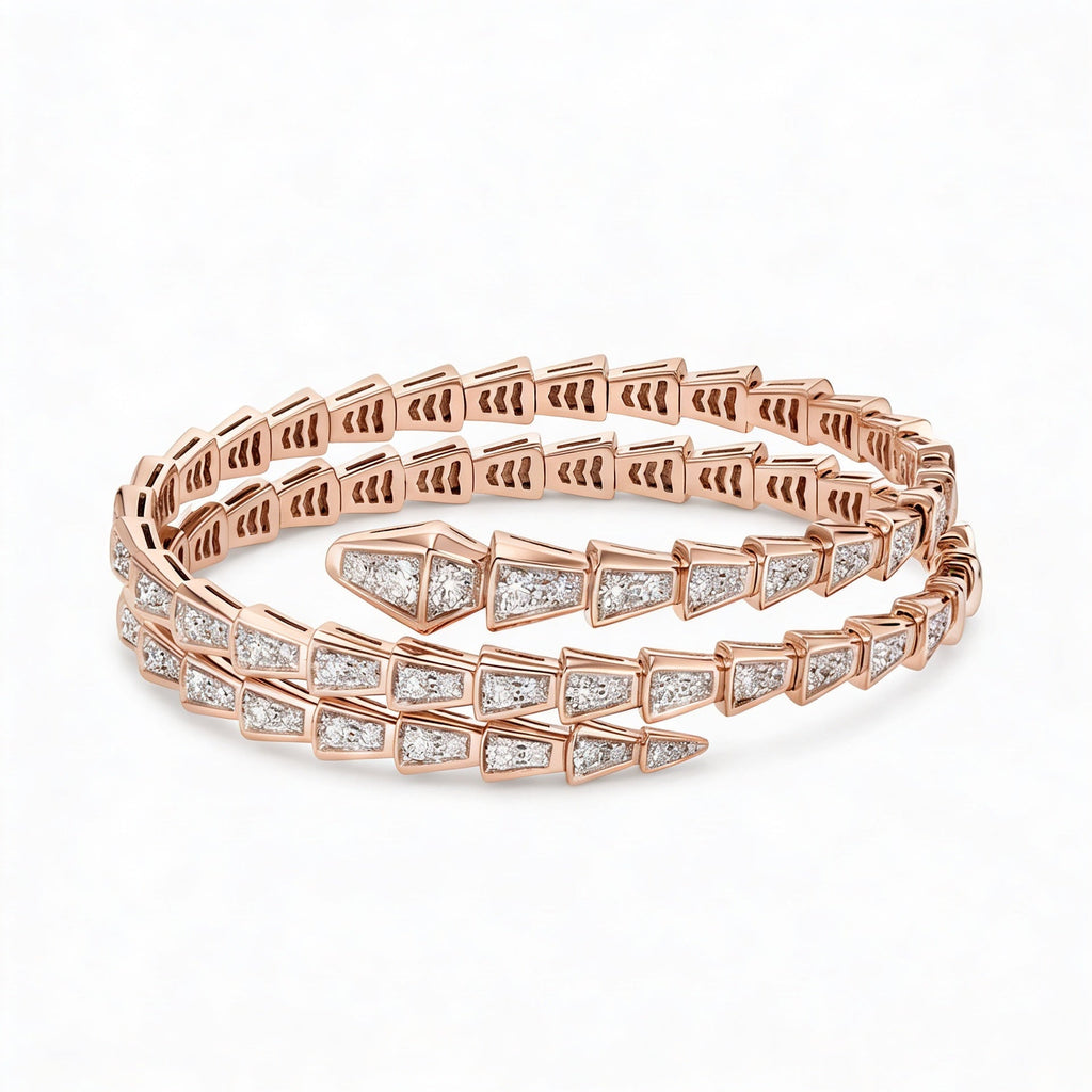 Serpenti Viper Double Row Link Bracelet