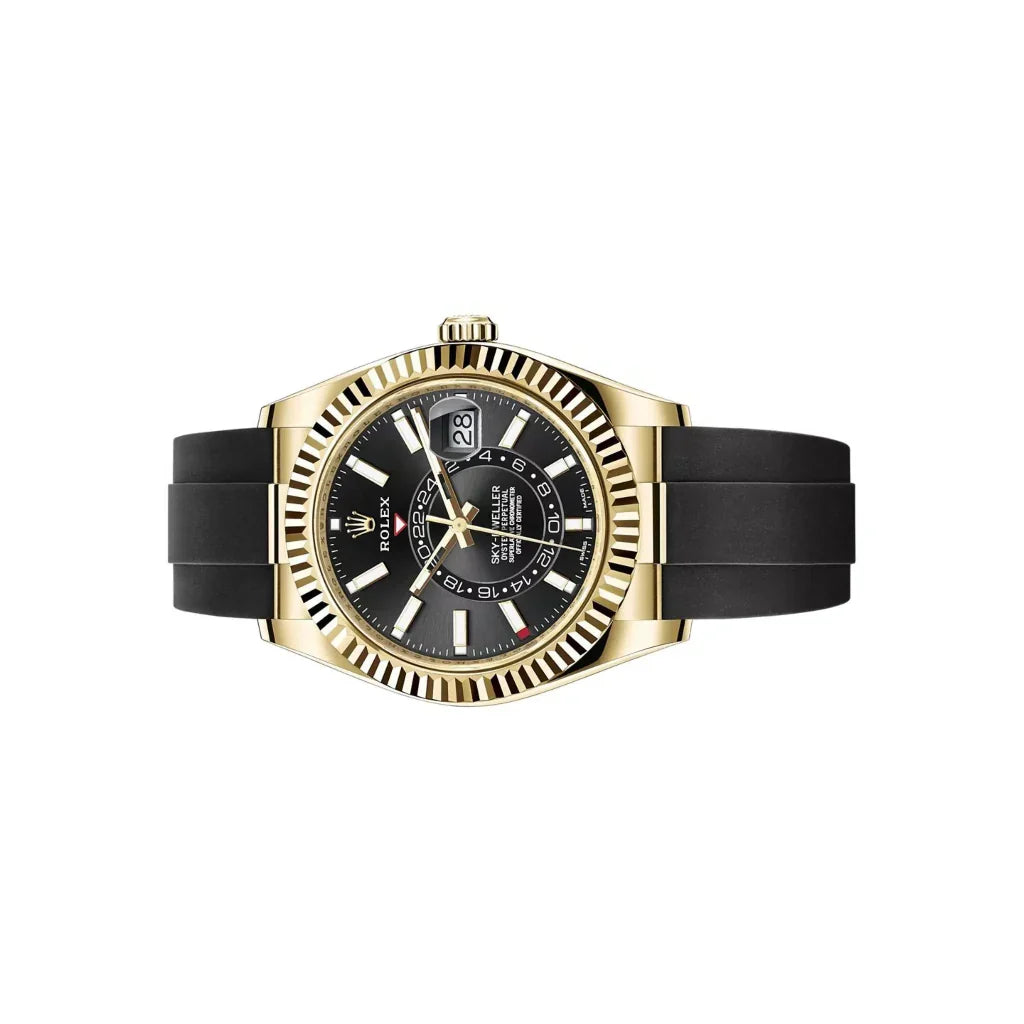 Sky-Dweller Automatic Watch With Dual Time And Annual Calendar Layout