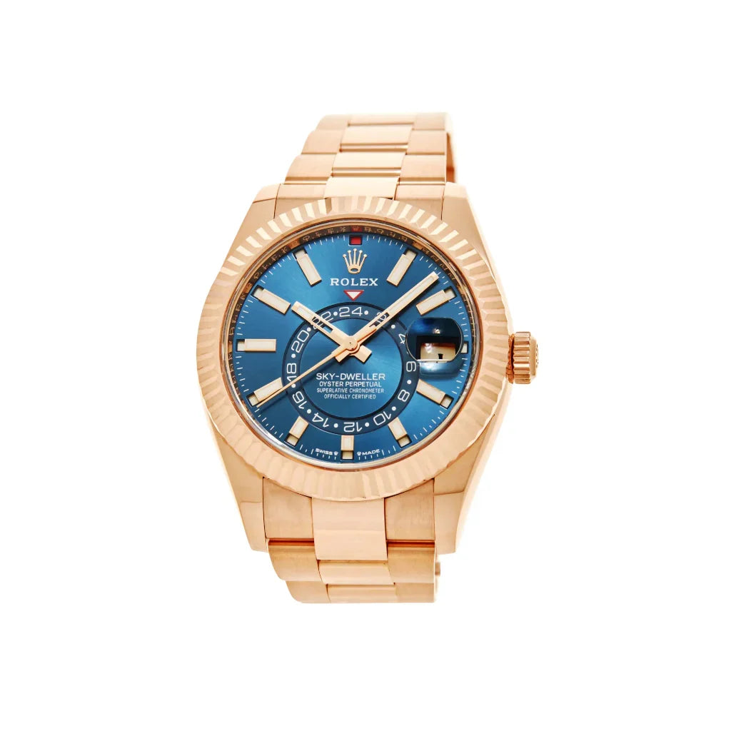 Sky-Dweller Automatic Watch With Dual Time Display